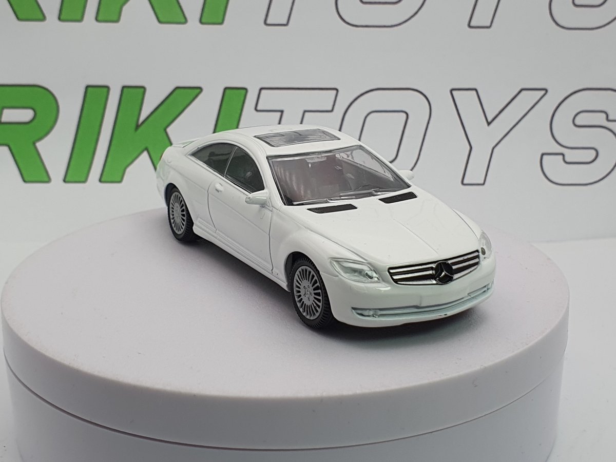 Mercedes Benz CL Coupé Mondo Motors 1/43 Bianco 1999 - RikiToys - Mondo Motors#
