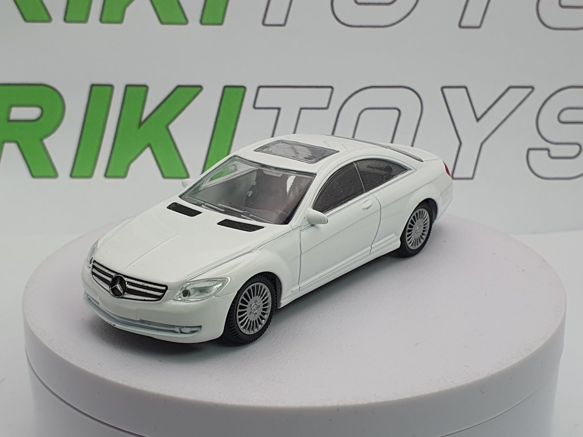 Mercedes Benz CL Coupé Mondo Motors 1/43 Bianco 1999 - RikiToys - Mondo Motors#