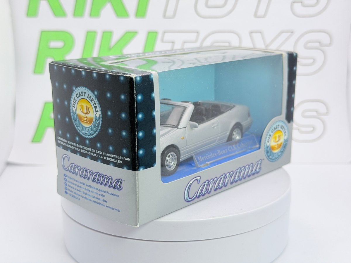 Mercedes Benz CLK Cabriolet Cararama 1/43 Argento - RikiToys - Cararama#
