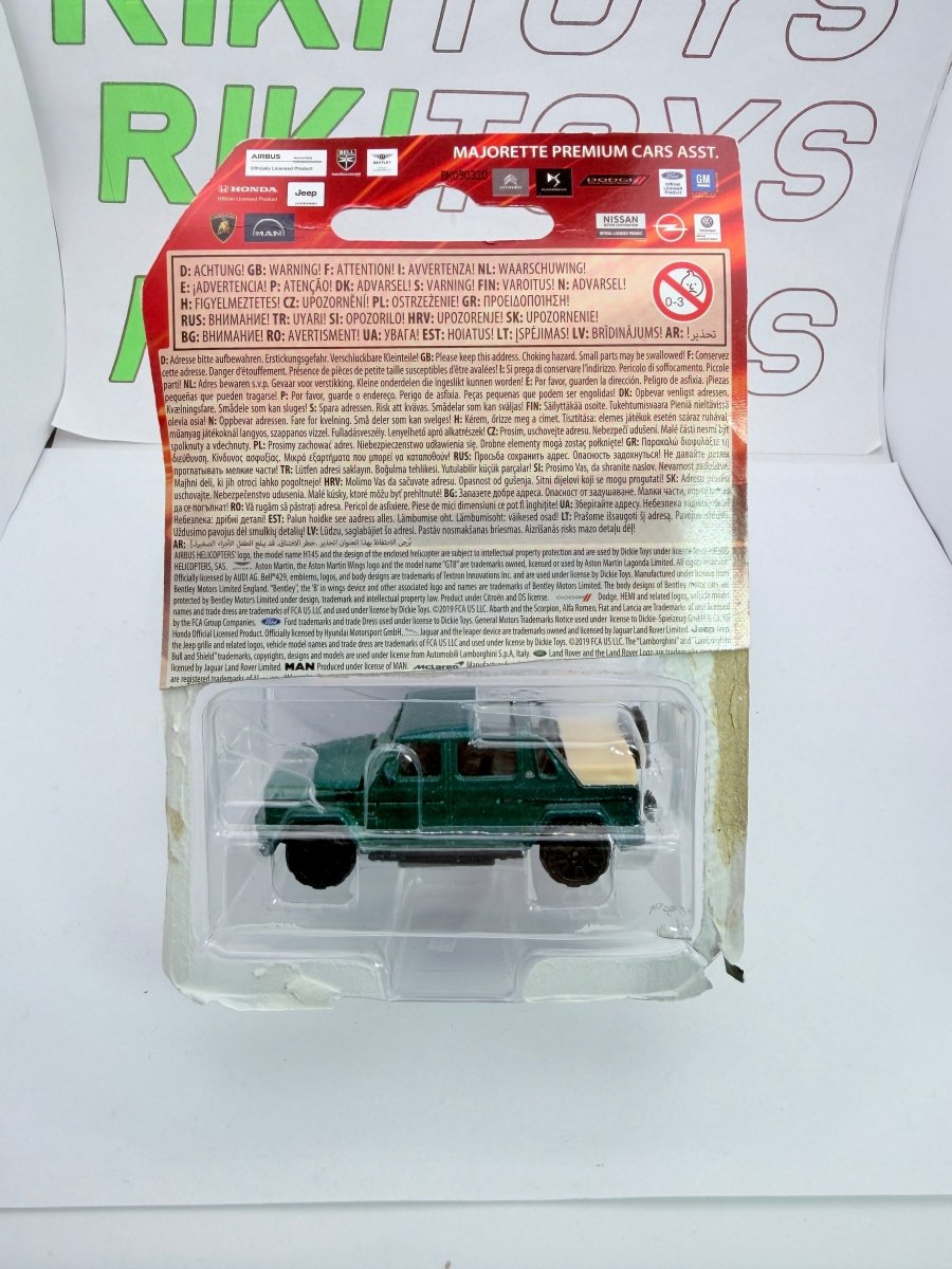 Mercedes Benz Maybach G 650 Majorette 1/57 Verde - RikiToys - Majorette