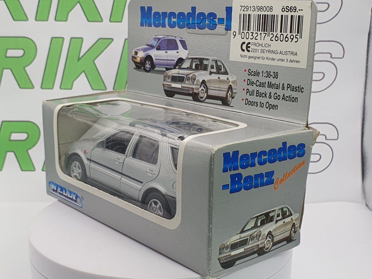 Mercedes Benz ML 1a serie Welly 1/38 Argento - RikiToys - Welly#