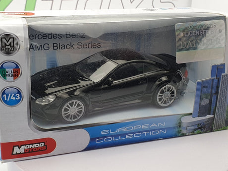 Mercedes Benz SL 5 AMG Mondo Motors 1/43 Nero 2008 - RikiToys - Mondo Motors