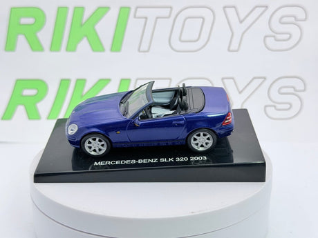 Mercedes Benz SLK 1 320 Edicola 1/43 Blu - RikiToys - Edicola