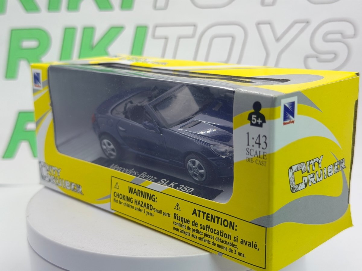 Mercedes Benz SLK 2a R 171 New Ray 1/43 Blu scuro 2004 - RikiToys - New Ray