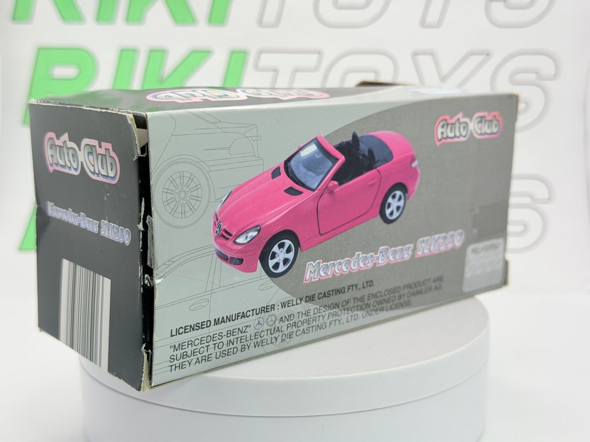 Mercedes Benz SLK 350 R 171 Welly 1/38 Rosso 2006 - RikiToys - Welly