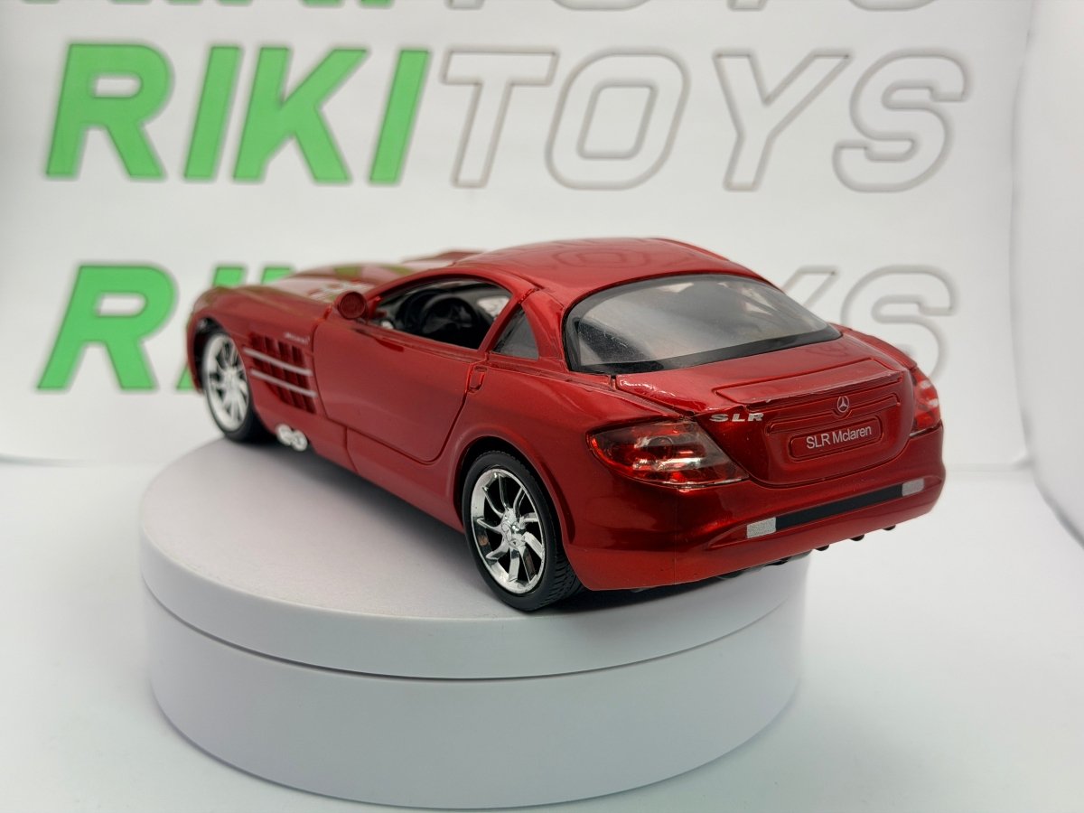 Mercedes Benz SLR AMG Mc Laren Sccji 1/24 Rosso metallizzato - RikiToys - Sccji