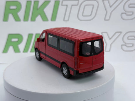 Mercedes Benz Sprinter Minibus Welly 1/43 Rosso - RikiToys - Welly