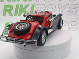 Mercedes Benz SSK Burago 1/24 Rosso 1928 - RikiToys - Burago