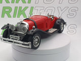 Mercedes Benz SSK Burago 1/24 Rosso 1928 - RikiToys - Burago