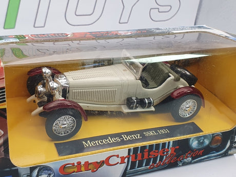 Mercedes Benz SSKL New Ray 1/43 Avorio 1931 - RikiToys - New Ray