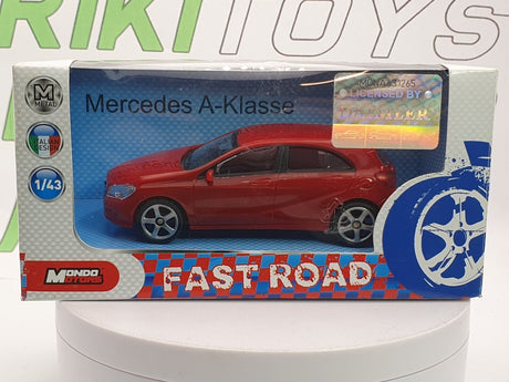 Mercedes Klasse A MondoMotors 1/43 Rosso - RikiToys - MondoMotors