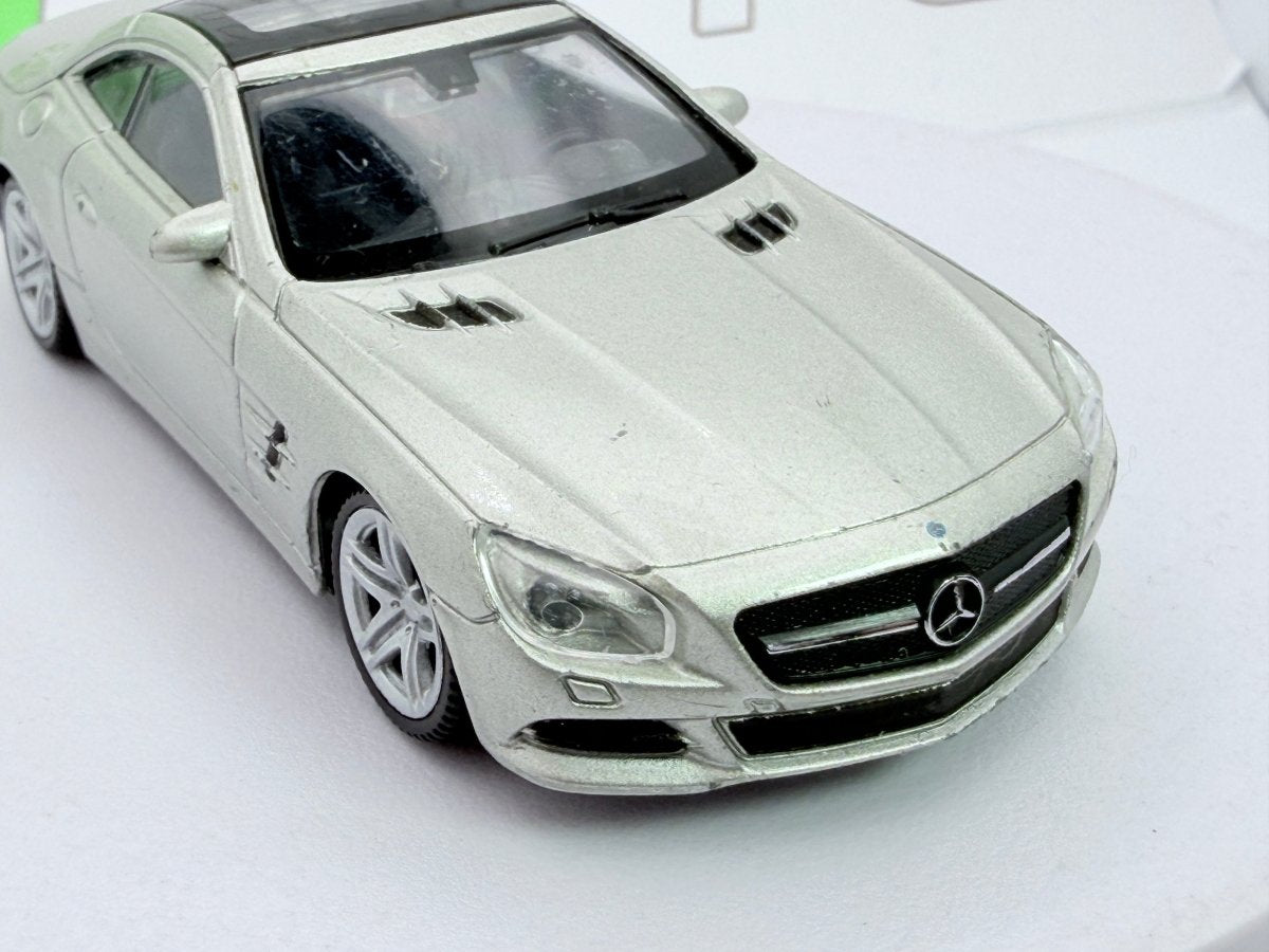Mercedes SL 500 Welly 1/43 Argento 2003 - RikiToys - Welly