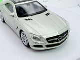 Mercedes SL 500 Welly 1/43 Argento 2003 - RikiToys - Welly