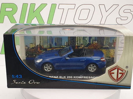 Mercedes SLK 200 K Edison 1/43 Blu - RikiToys - Edison#