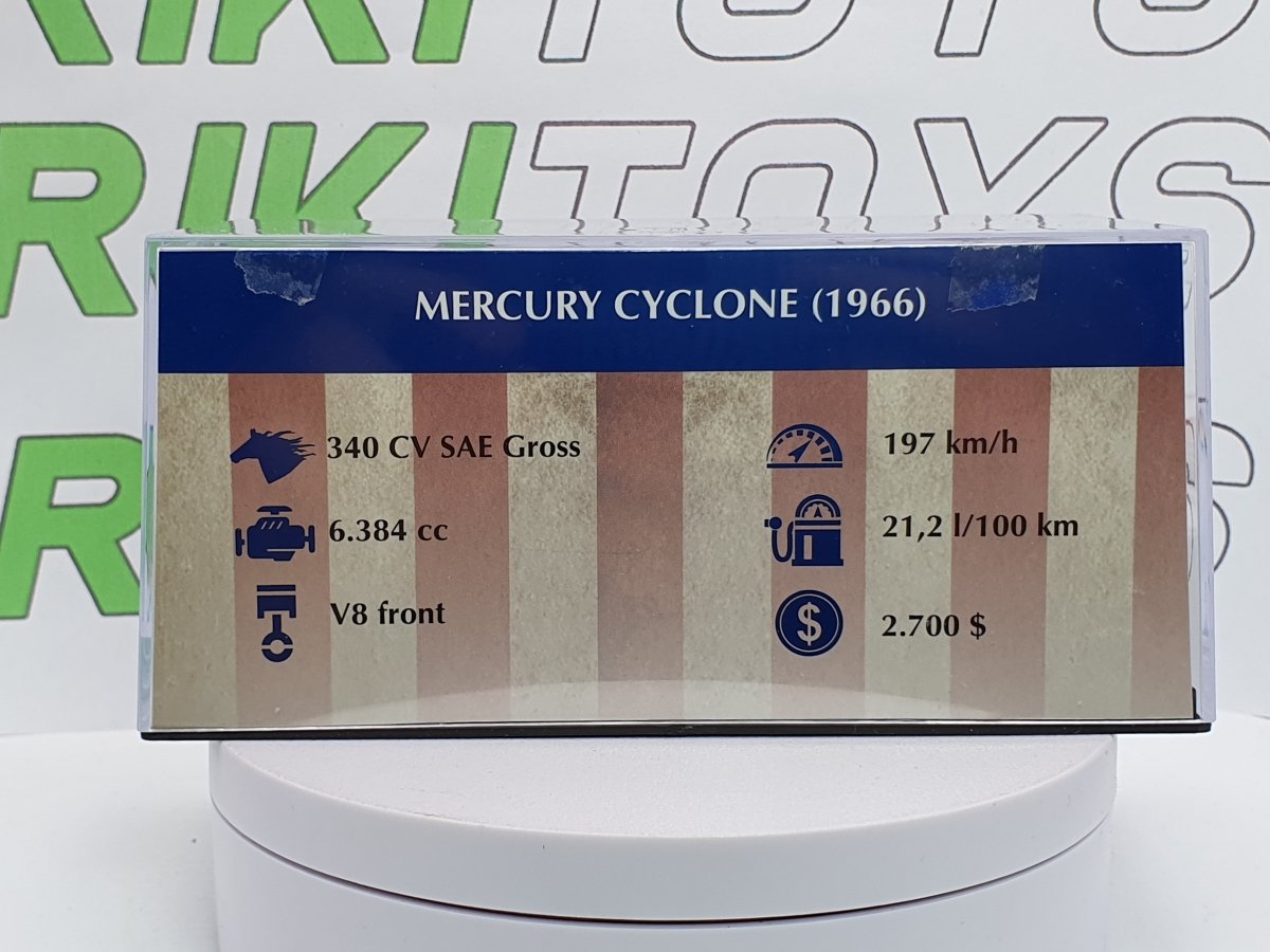 Mercury Cyclone 1966 Edicola 1/43 - RikiToys - Edicola#