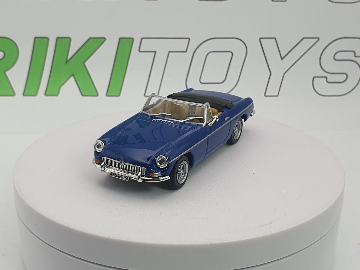 MG B Cabrio Edicola 1/43 Blu 1967 - RikiToys - Edicola