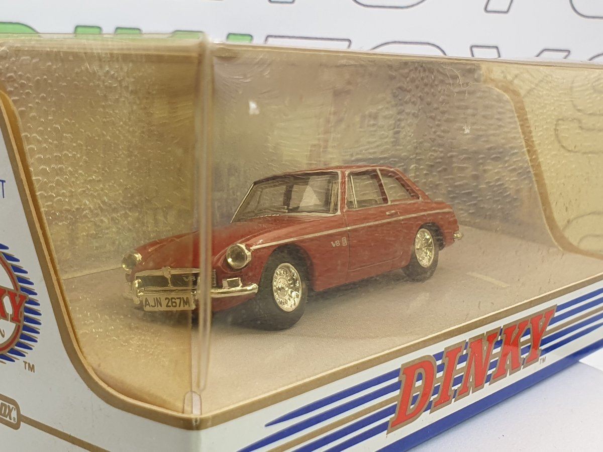 MG B GT V8 Dinky 1/43 Arancione 1973 - RikiToys - Dinky