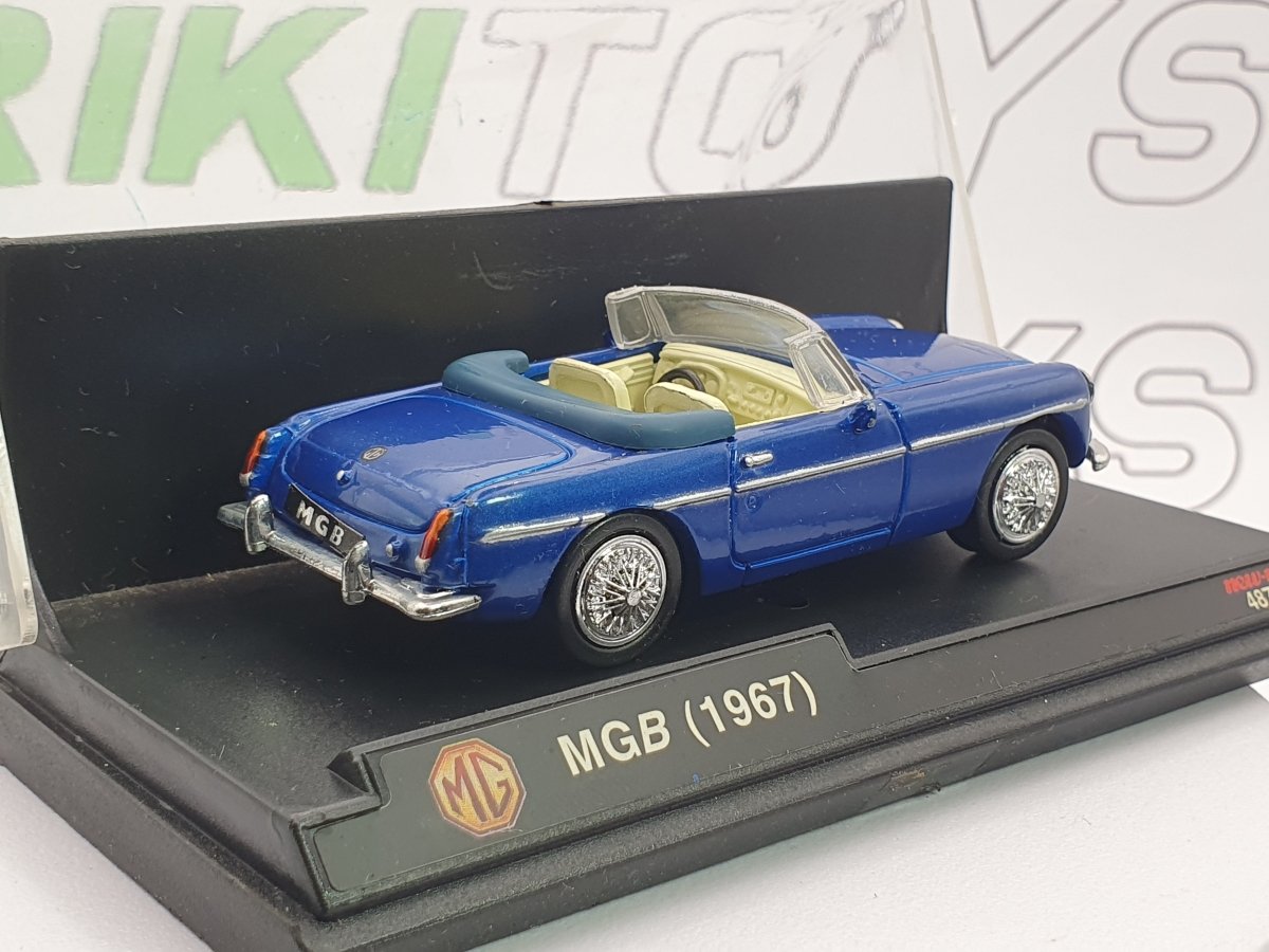 MG B Spider New Ray 1/43 Blu 1967 - RikiToys - New Ray