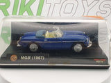 MG B Spider New Ray 1/43 Blu 1967 - RikiToys - New Ray