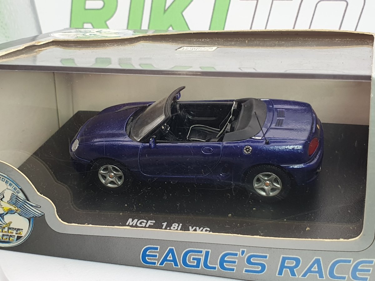 MG F 1,8 WC Universal Hobbies 1/43 Blu 1995 - RikiToys - Universal Hobbies