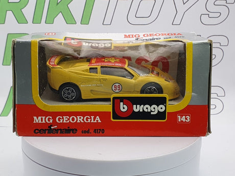 Mig Georgia Burago 1/43 Giallo 1993 - RikiToys - Burago
