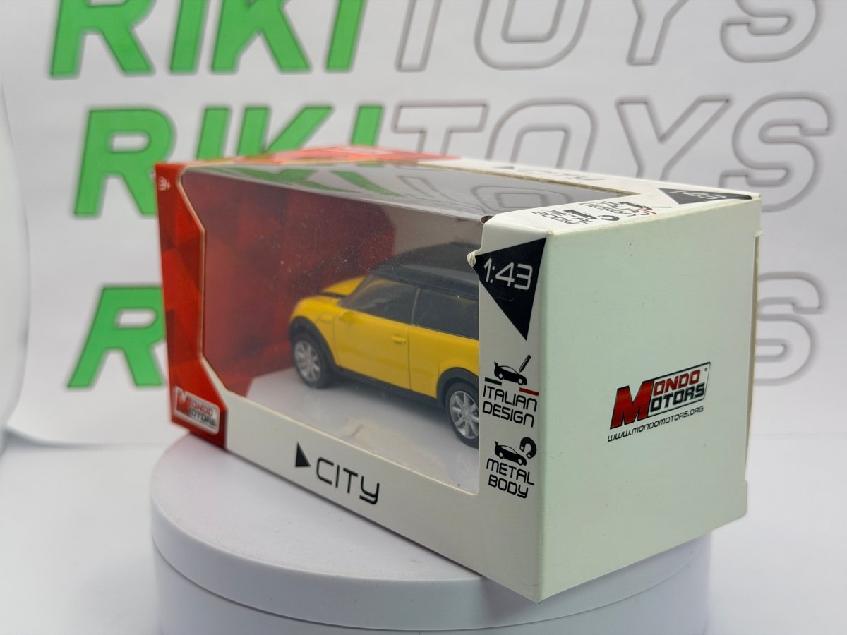 Mini Clubman Mondo Motors 1/43 Giallo - RikiToys - Mondo Motors