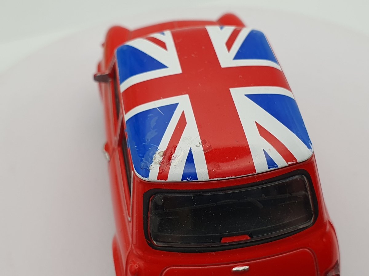 Mini Cooper 1300 Welly 1/40 Rosso 1968 - RikiToys - Welly#