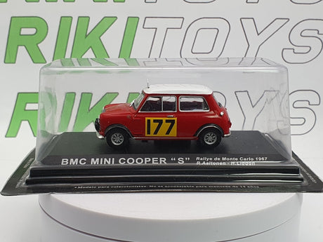 Mini Cooper Del Prado 1/43 Rosso 1973 - RikiToys - Del Prado