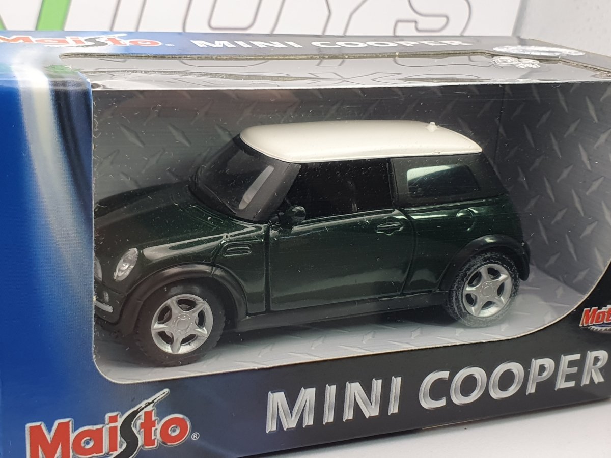 Mini Cooper Maisto 1/40 Verde - RikiToys - Maisto