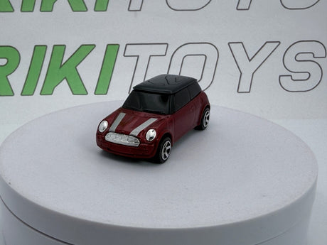 Mini Cooper Majorette 1/57 Rosso metallizzato - RikiToys - Majorette