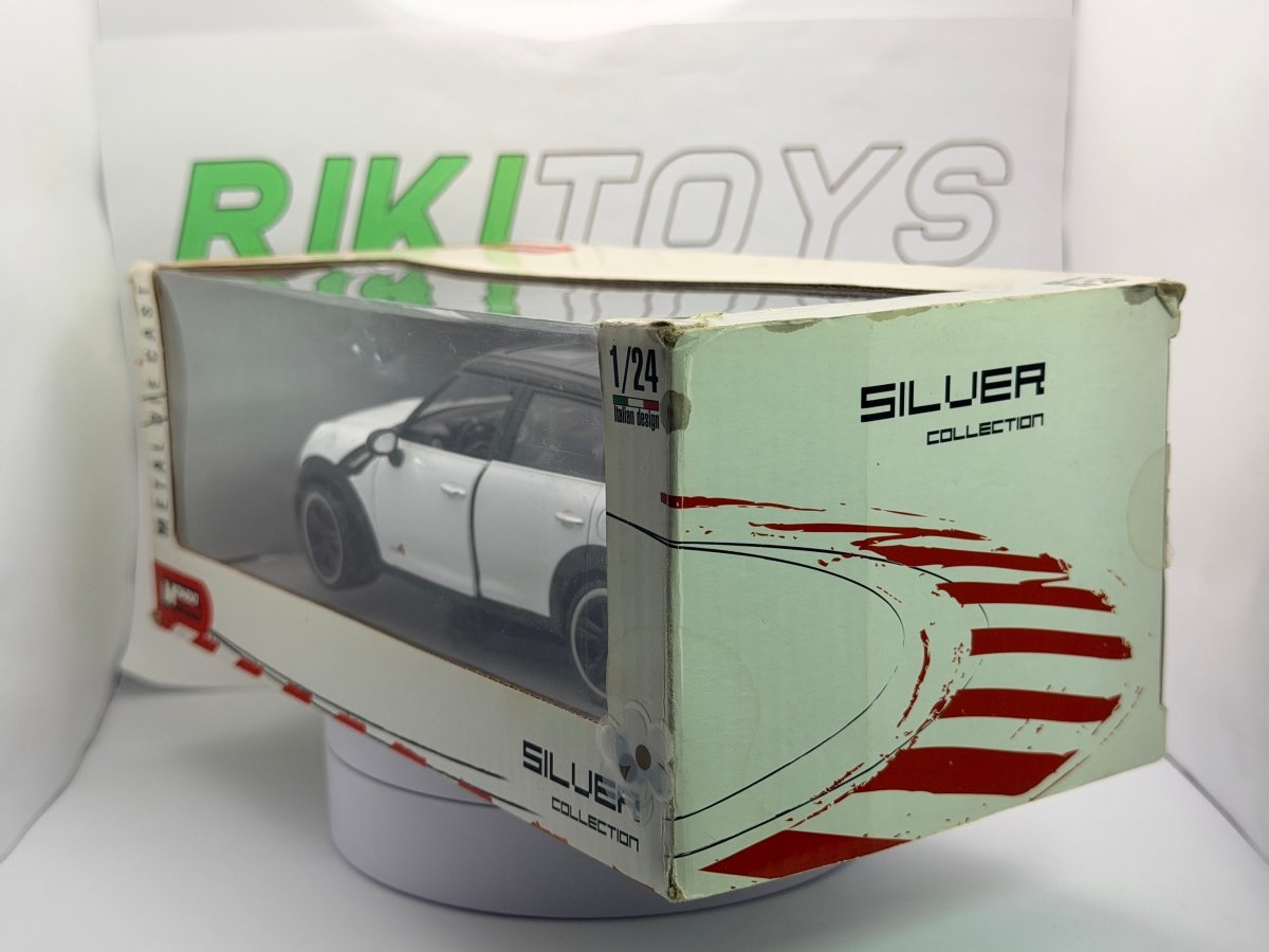 Mini Cooper S Countryman Mondo Motors 1/24 Bianco - RikiToys - Mondo Motors