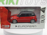 Mini Countryman MondoMotors 1/43 Rosso - RikiToys - MondoMotors