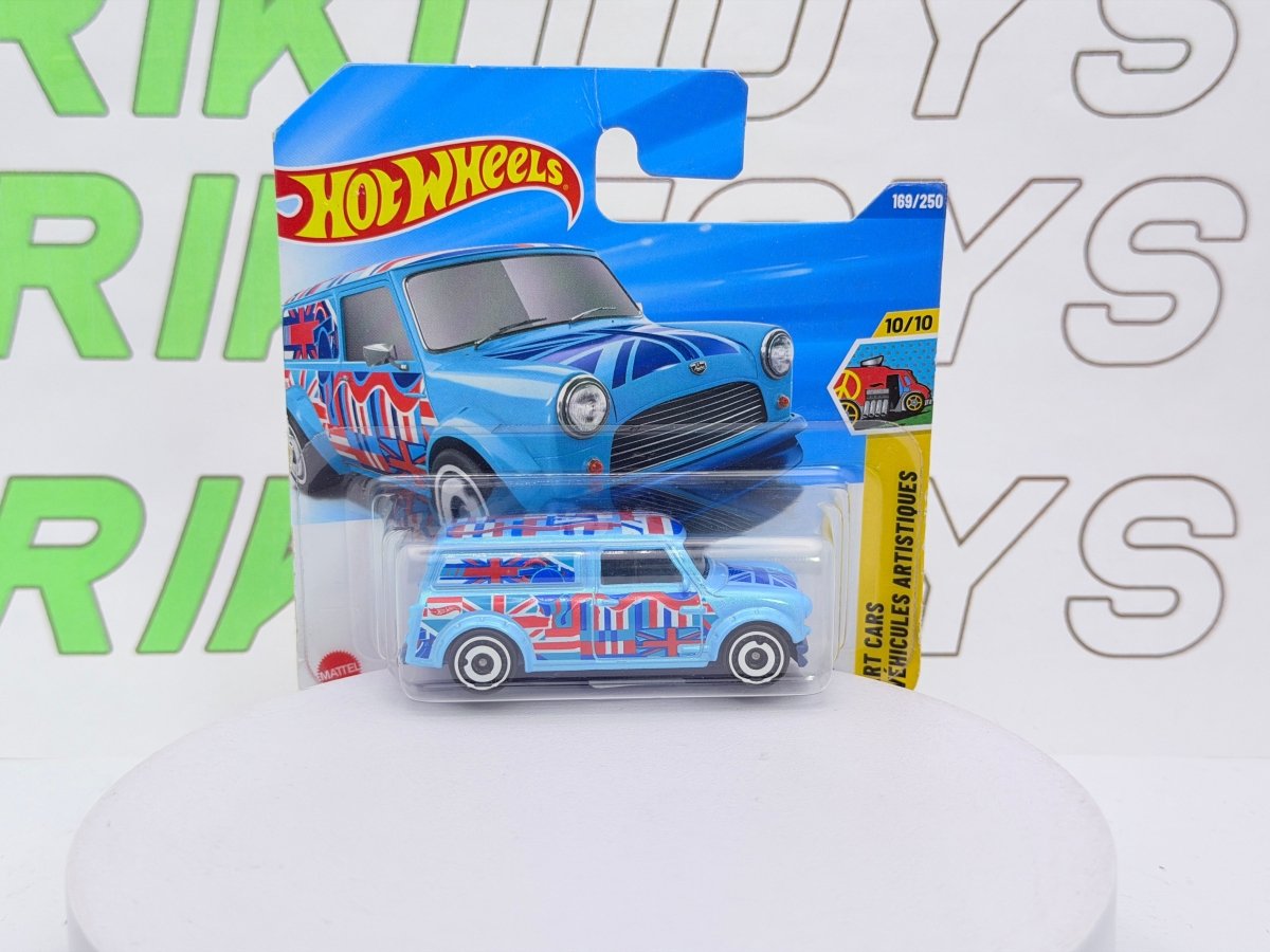 Mini Van Hot Wheels 1/60 Azzurro 1967 - RikiToys - Hot Wheels