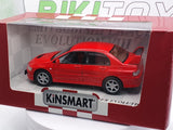 Mitsubishi Lancer Evo VIII Kinsmart 1/35 Rosso - RikiToys - Kinsmart