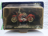 Moto Guzzi Falcone 50 Polizia Starline 1/24 Rosso 1963 - RikiToys - Starline