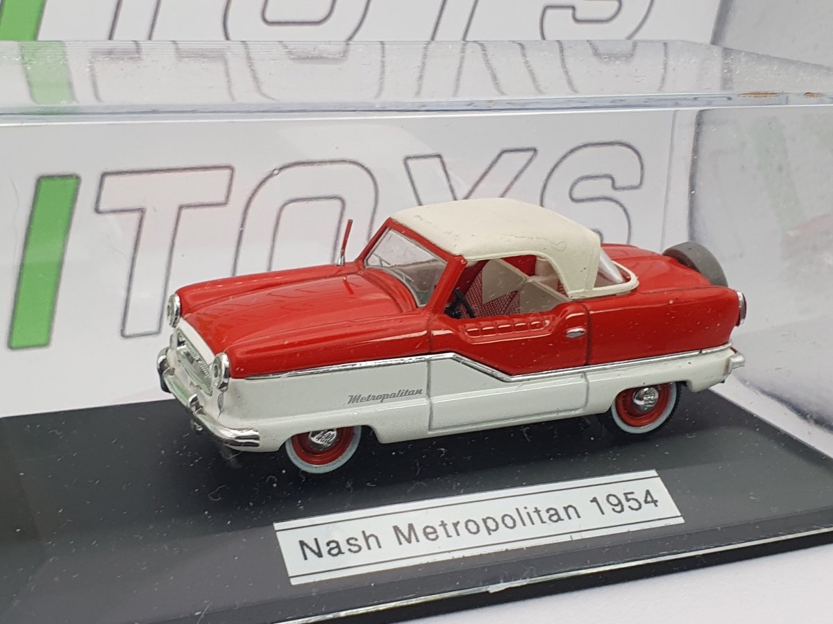 Nash Metropolitan Vitesse 1/43 Rosso 1954 - RikiToys - Vitesse