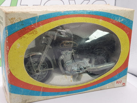 Norton 750 Commando Polistil 1/24 Nero 1968 - RikiToys - Polistil