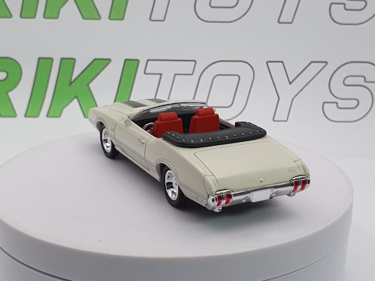Oldsmobile 442 New Ray 1/43 Bianco 1970 - RikiToys - New Ray