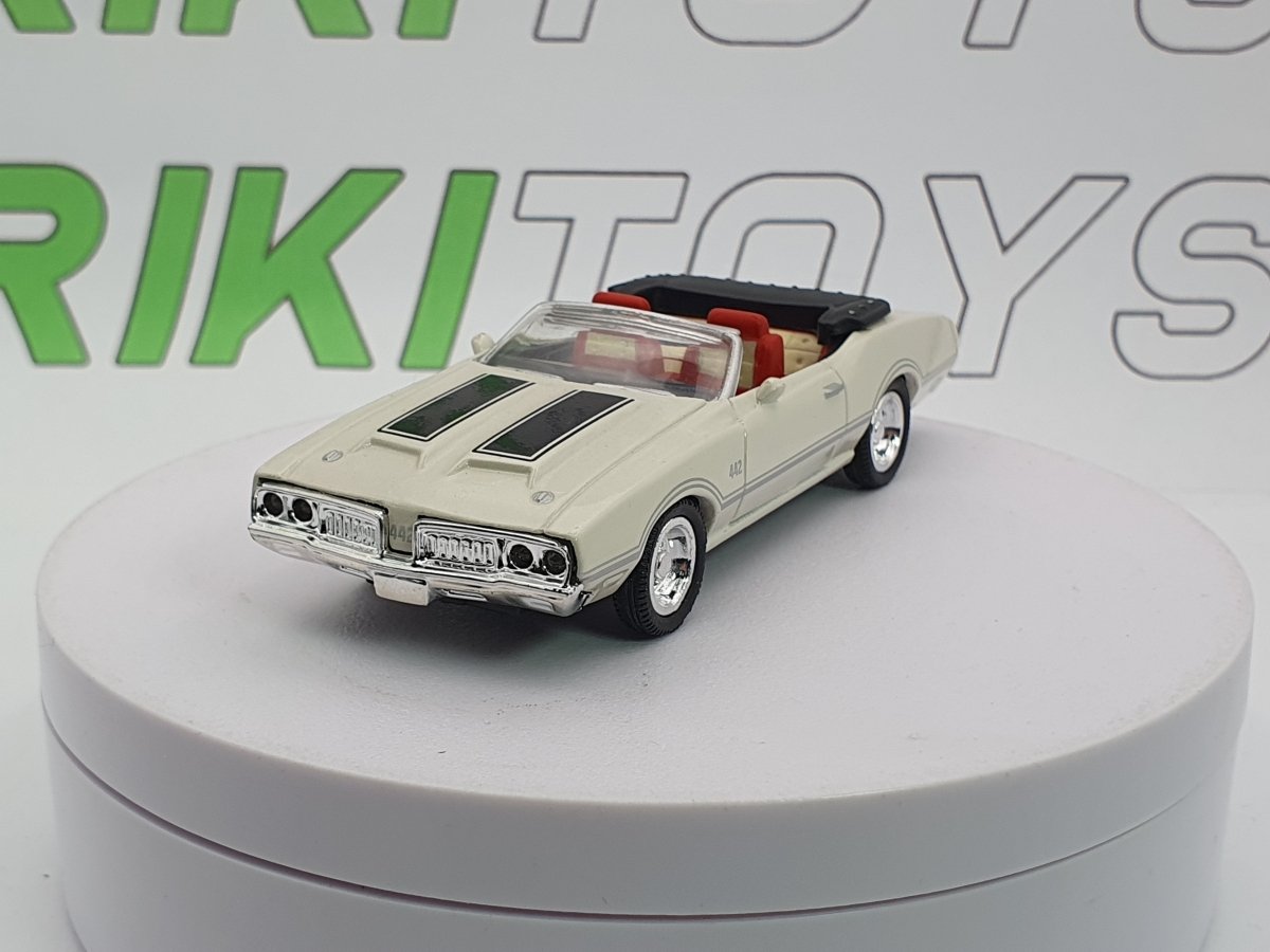 Oldsmobile 442 New Ray 1/43 Bianco 1970 - RikiToys - New Ray