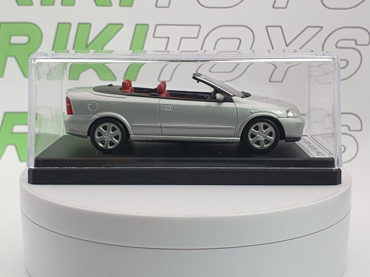 Opel Astra Cabrio Minichamps 1/43 Argento 2000 - RikiToys - Minichamps