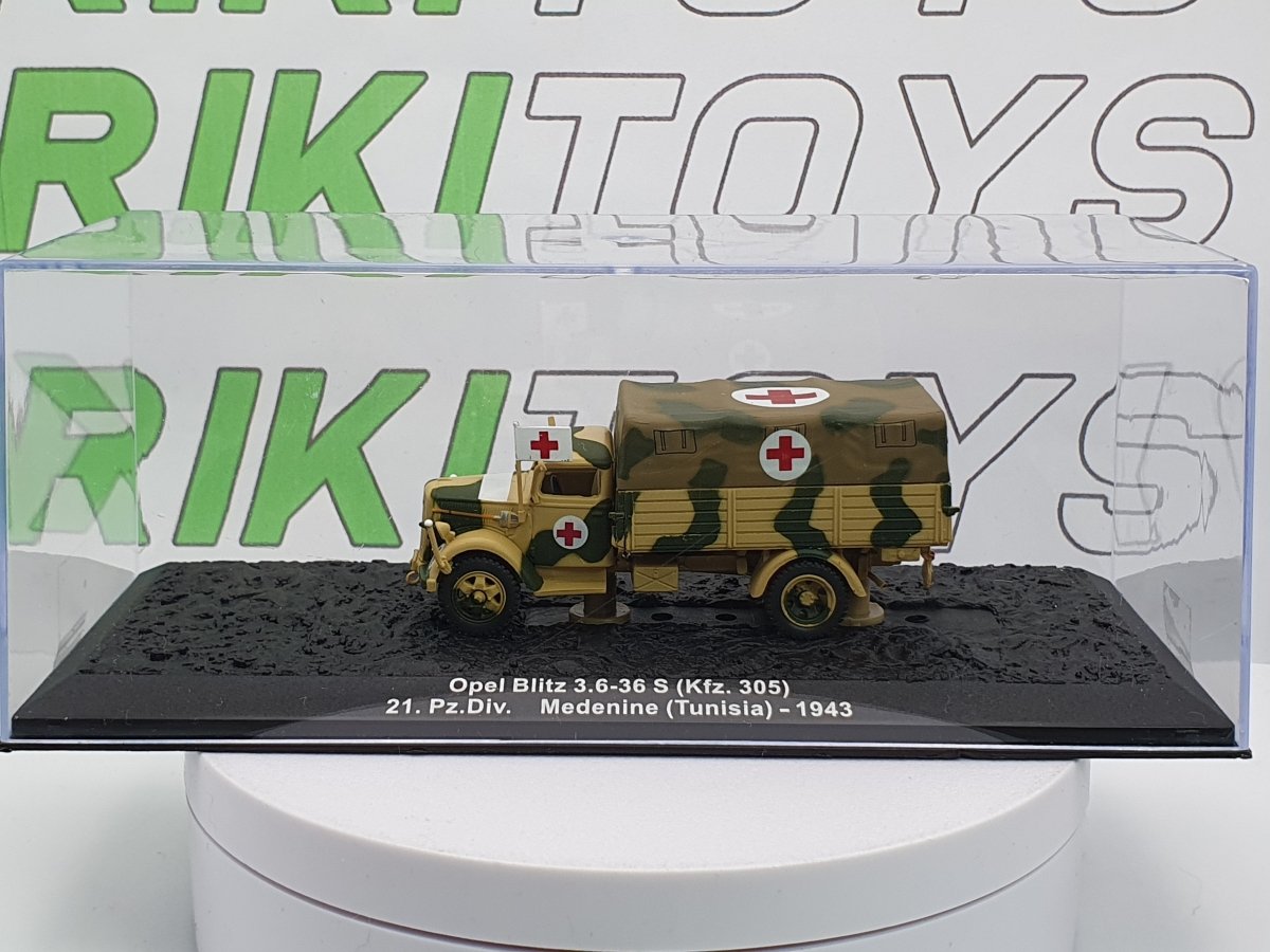 Opel Blitz Ambulance Edicola 1/72 - RikiToys - Edicola#