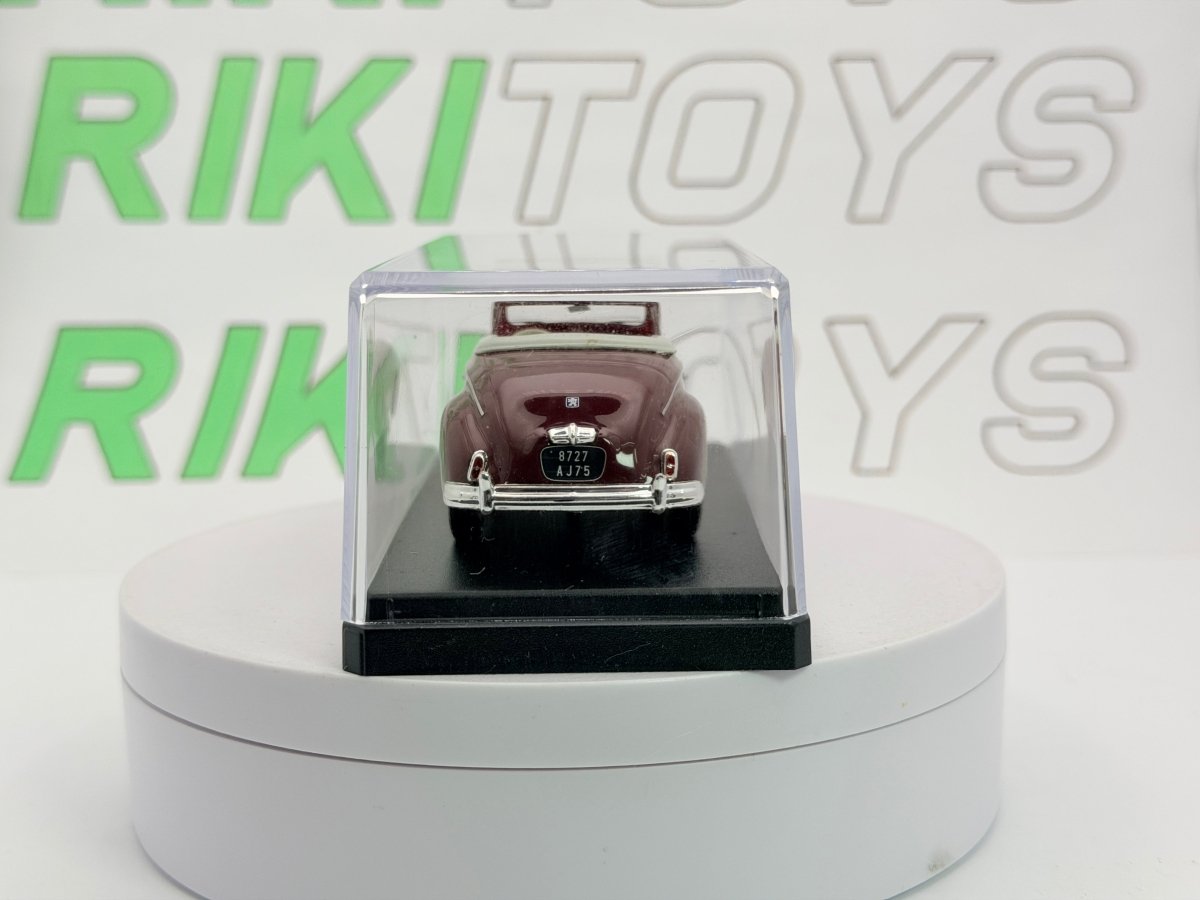 Peugeot 203 Cabrio Norev 1/43 Rosso scuro 1953 - RikiToys - Norev