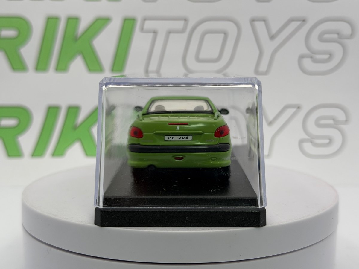 Peugeot 206 C Cararama 1/43 Verde - RikiToys - Cararama