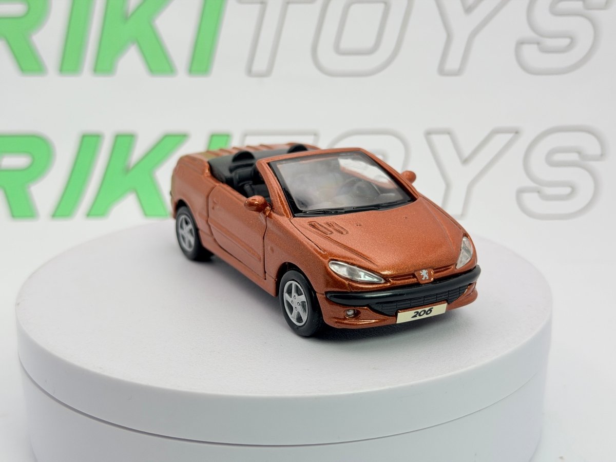 Peugeot 206 CC Maisto 1/38 Ruggine - RikiToys - Maisto