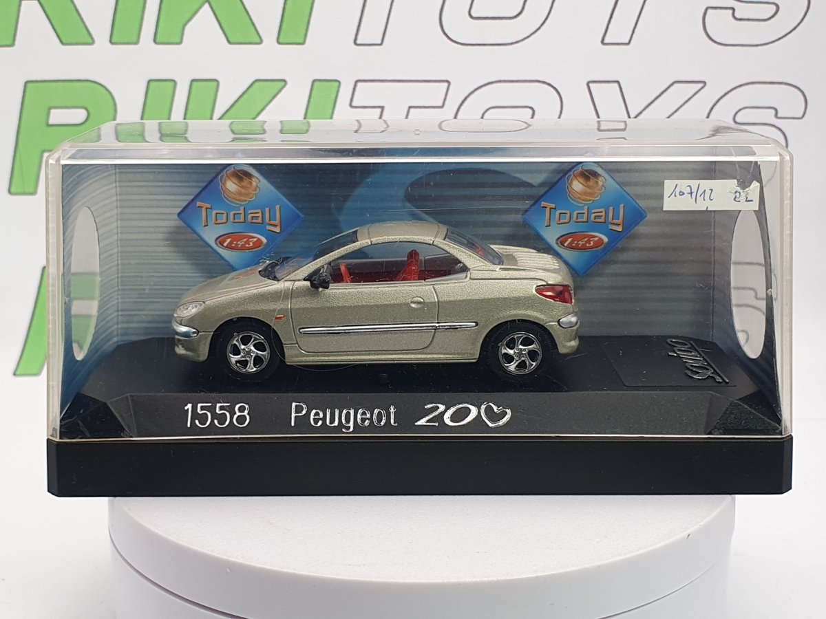 Peugeot 206 cc Solido 1/43 Argento - RikiToys - Solido