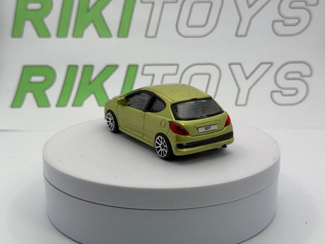 Peugeot 207 Burago 1/43 Verde 2006 - RikiToys - Burago