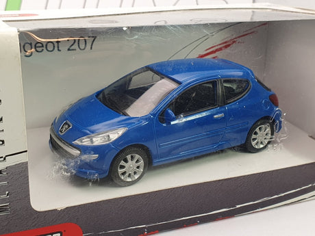 Peugeot 207 Mondo Motors 1/43 Blu - RikiToys - Mondo Motors