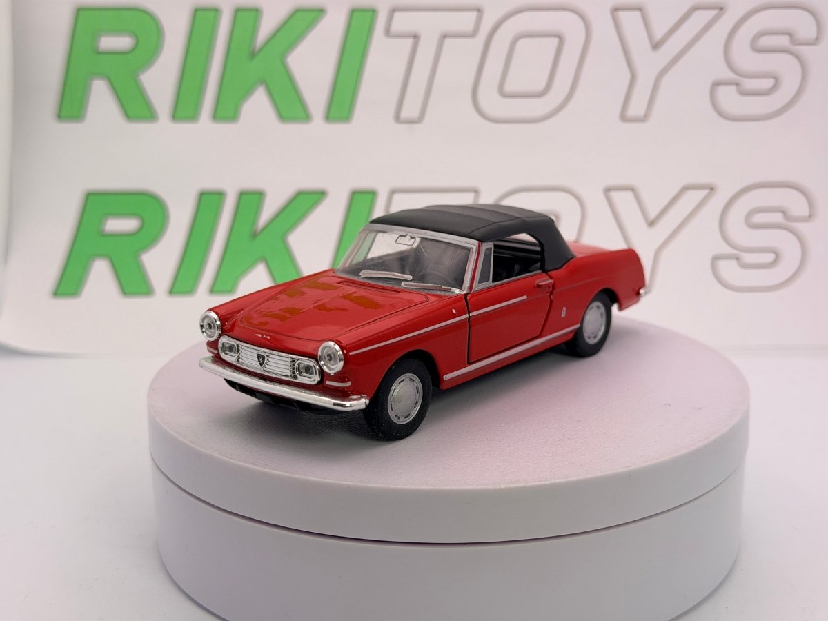 Peugeot 404 Cabrio Welly 1/40 Rosso 1961 - RikiToys - Welly