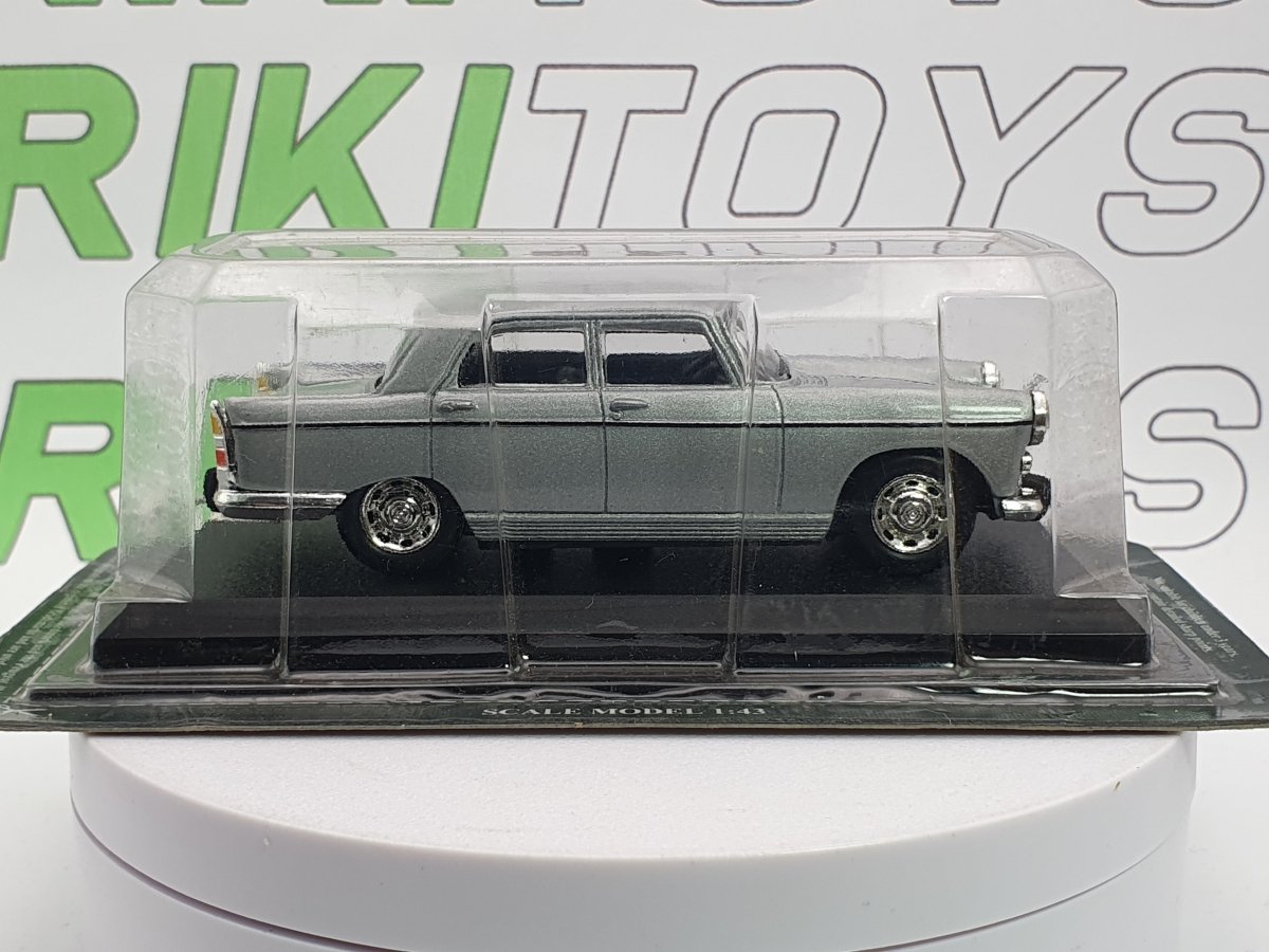 Peugeot 404 Del Prado 1/43 Argento 1962 - RikiToys - Del Prado