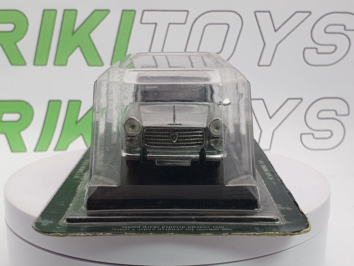 Peugeot 404 Del Prado 1/43 Argento 1962 - RikiToys - Del Prado